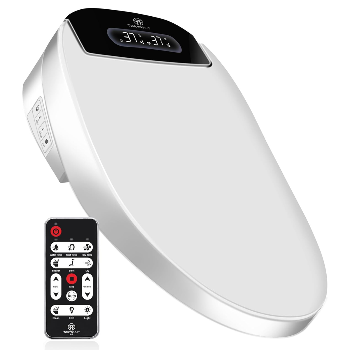 Japanese Toilet Seat with Remote Control TokyoSeat