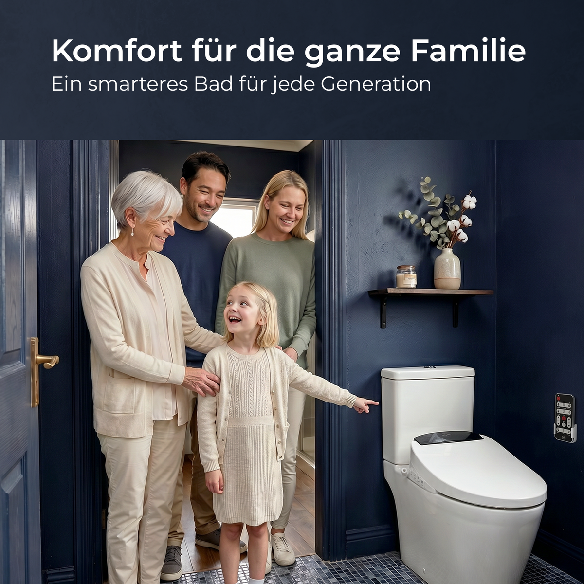 Dusch-WC Aufsatz mit Fernbedienung, TokyoSeat