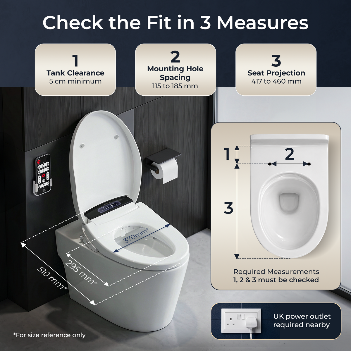Japanese Toilet Seat with Remote Control TokyoSeat
