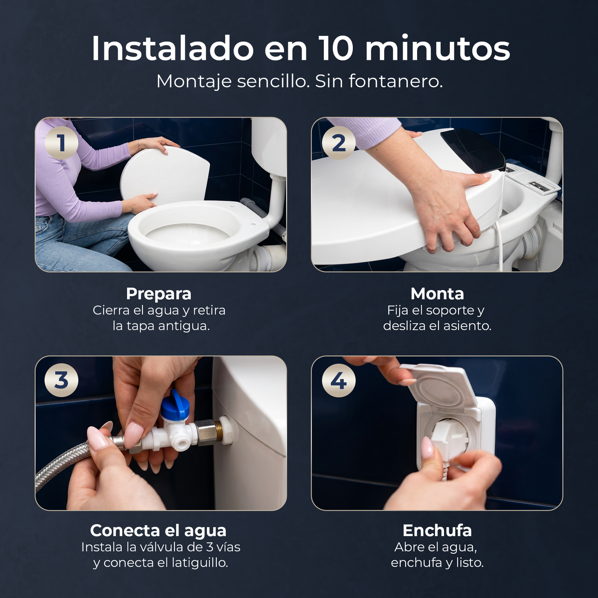 Asiento Inodoro Inteligente TokyoSeat con Mando a Distancia