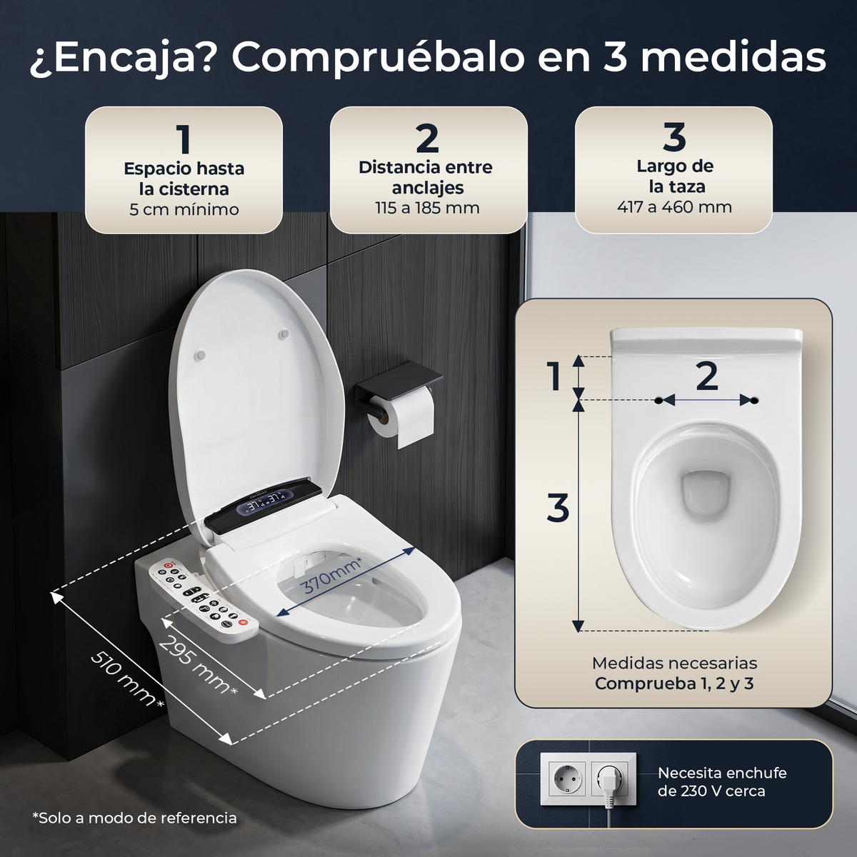 Asiento Inodoro Inteligente TokyoSeat clasico