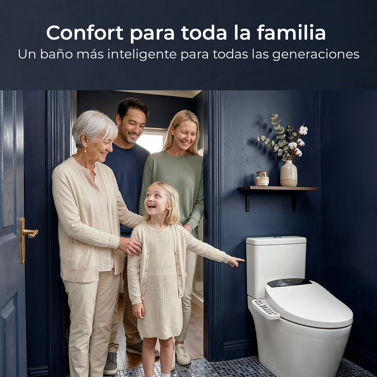 Asiento Inodoro Inteligente TokyoSeat clasico