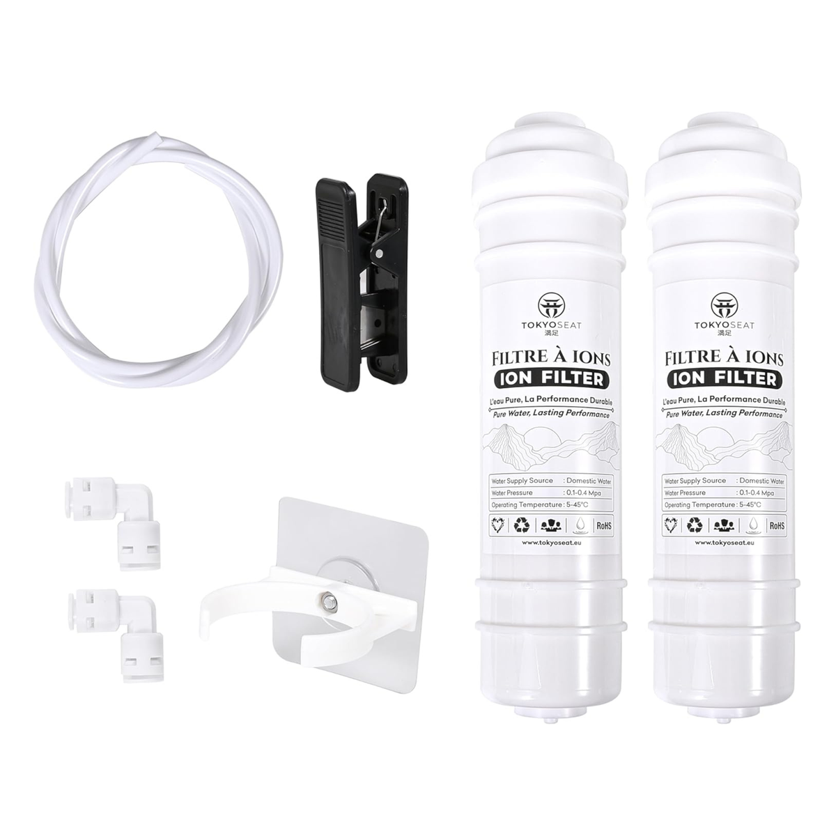 TokyoSeat Anti-limescale Ion Filter, 2-unit pack